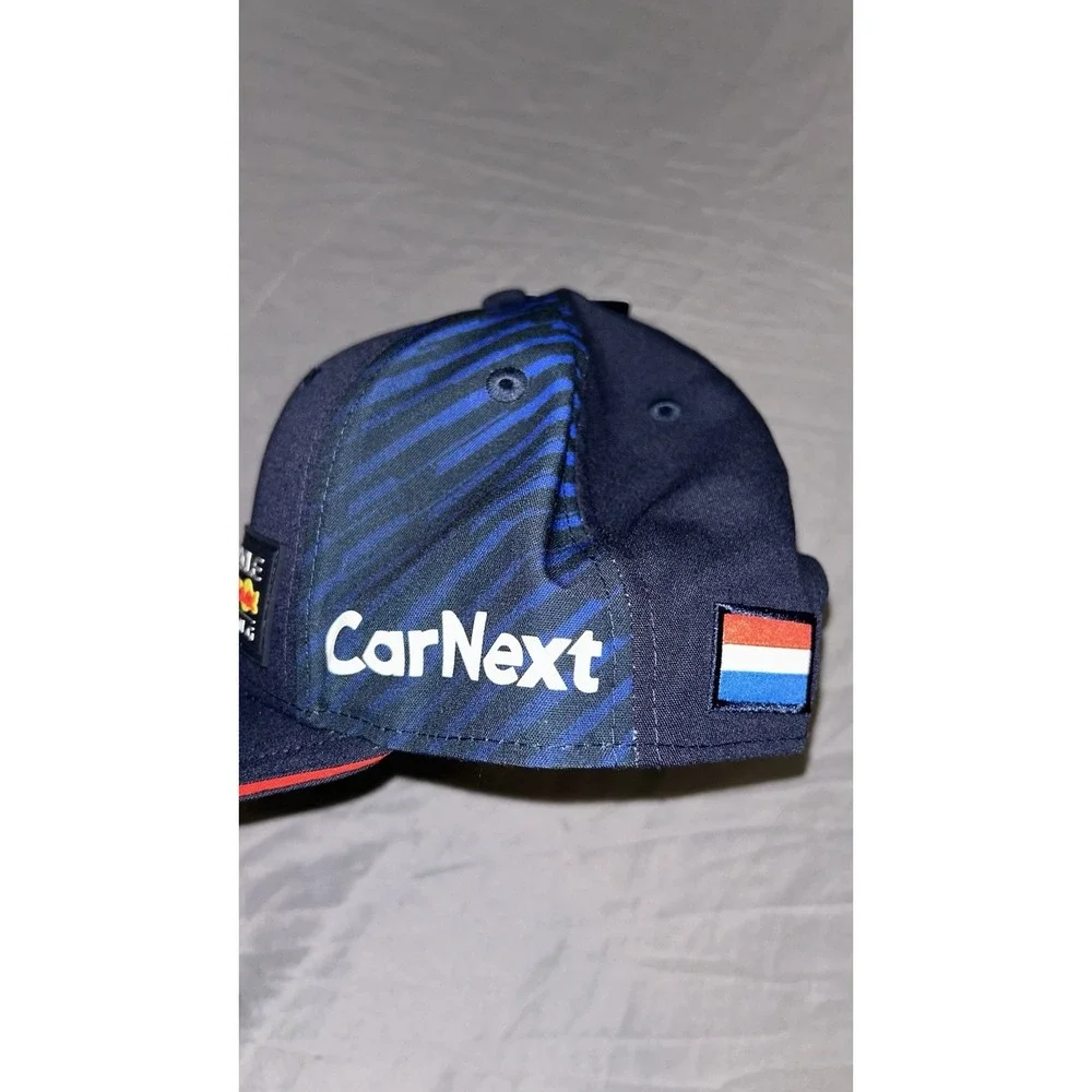 New Era Oracle Red Bull F1 Racing Max Verstappen 1 Navy 9FIFTY Snapback Hat M/L